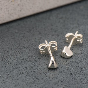 Prism Studs in Sterling Silver