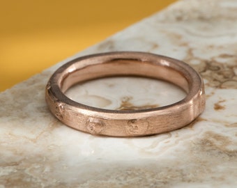 Secret Kimberlite Ring in Rose Gold