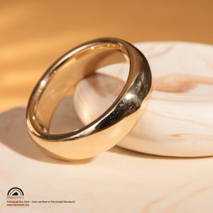 Effortless Band in Fairmined Certified Gold