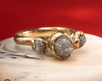 Comet Ring in Fairmined Certified Gold