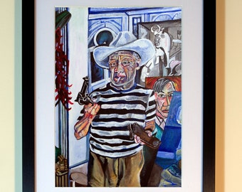 In the Studio with Pablo Picasso