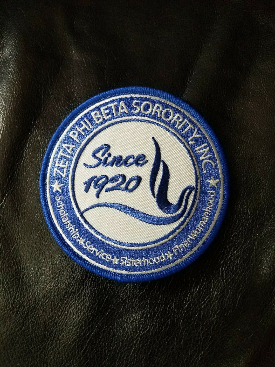 Zeta Phi Beta Sorority Seal Patch 4 Brand New Etsy