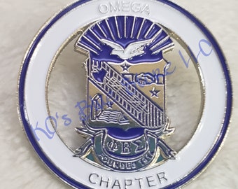 Phi Beta Sigma (Omega Chapter) Lapel Pin