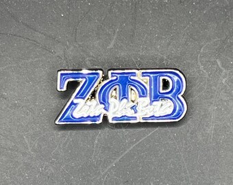 Zeta Phi Beta Sorority Lapel Pin