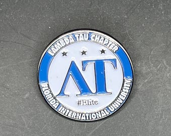 Customized Phi Beta Sigma Fraternity, Lambda Tau Chapter Lapel Pin