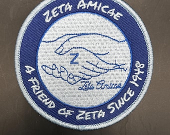 Zeta Amicae Seal Patch 3.5"