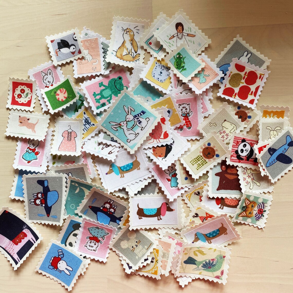 Fabric Stamps Etsy