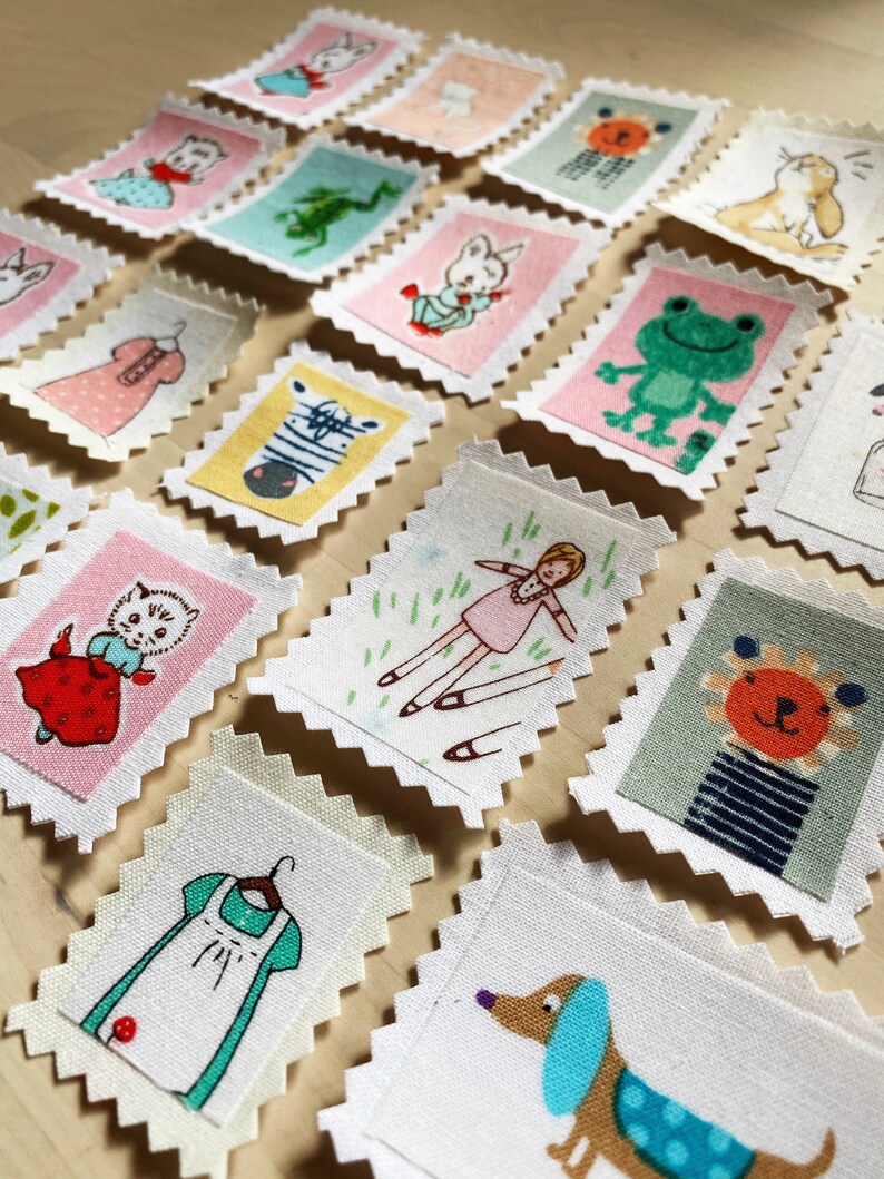 Fabric Stamps Etsy
