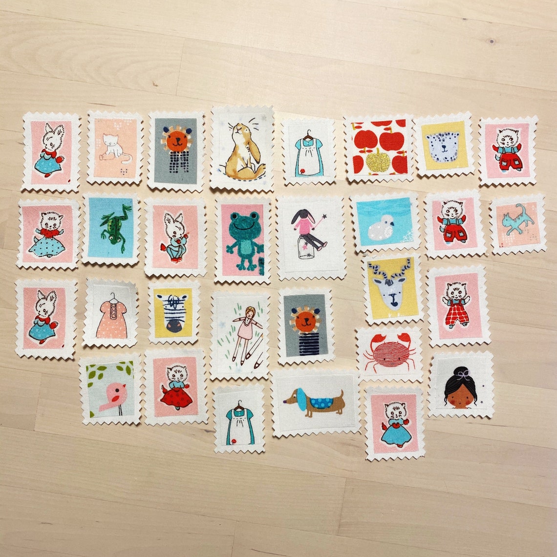 Fabric Stamps Etsy