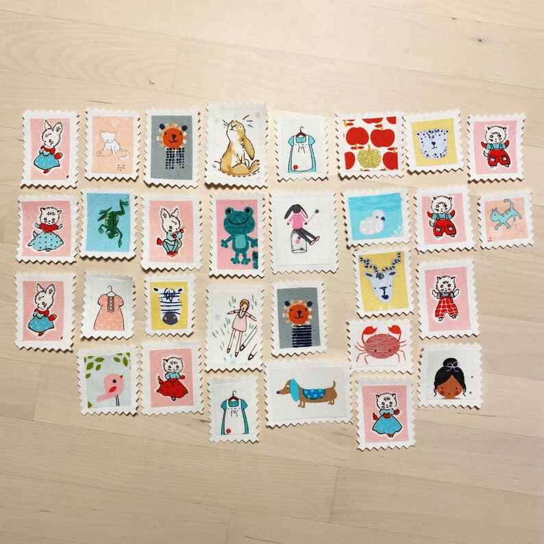 Fabric Stamps Etsy