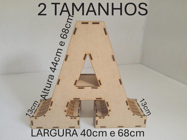 Number & Alphabet Letters Box Font 3D - Laser Cut | Vector File for CNC and Laser Cutting MDF or Acrylic 3mm, 4mm, 6mm, Instant Download image 20