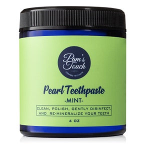 Pasta de dientes Pam's Touch Pearl (menta)