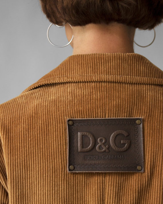 Dolce & Gabbana Corduroy Coat