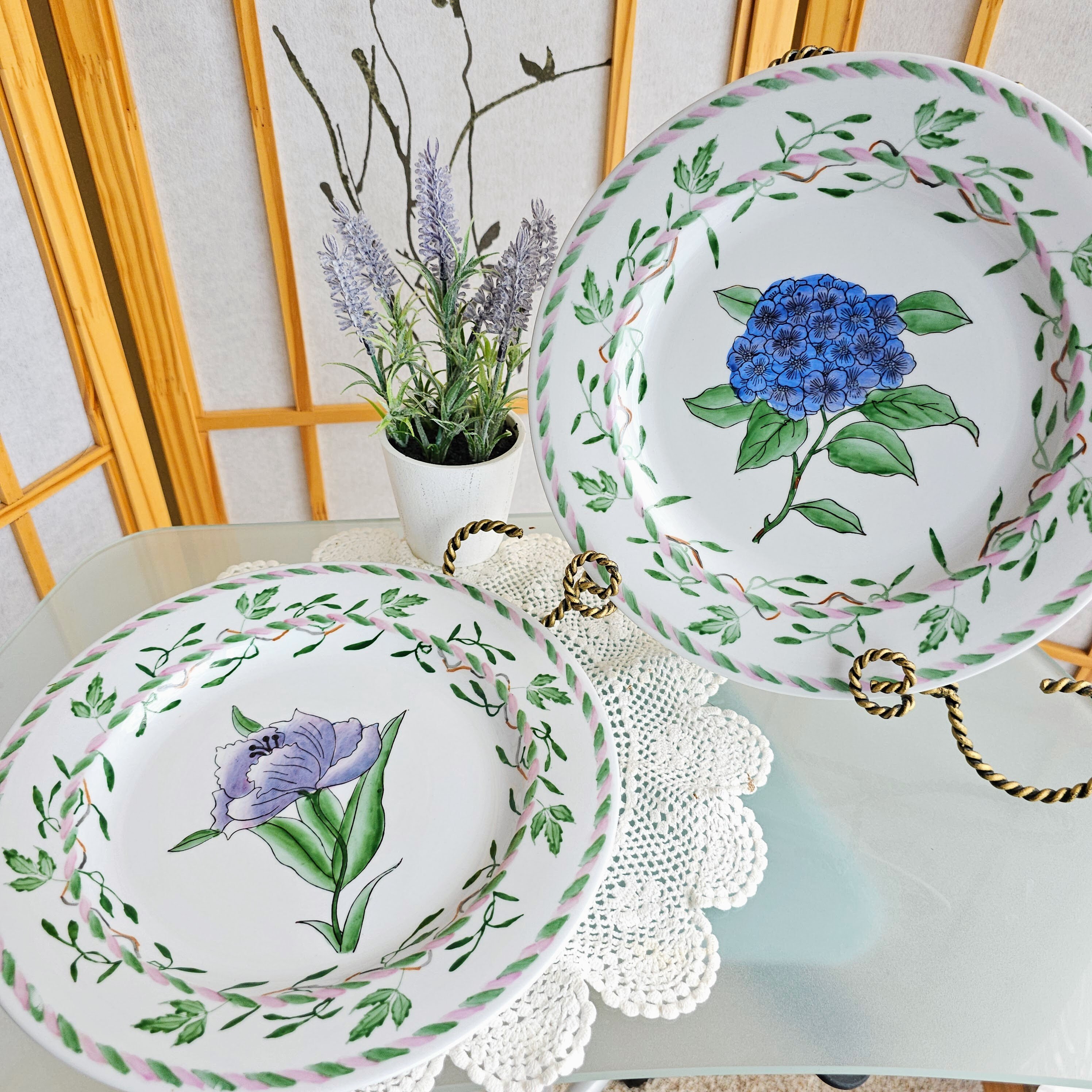 Winterthur Dessert Plates　デザートプレート Winterthur Plate - Etsy