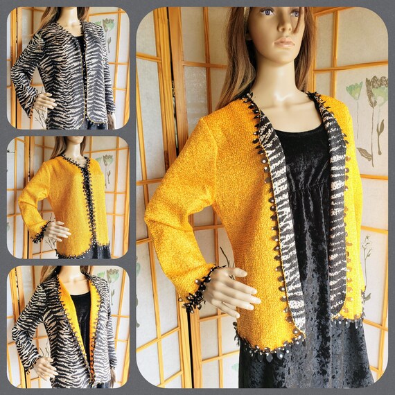 Berek Lightweight Reversible Jacket, Crinkle Art-… - image 1