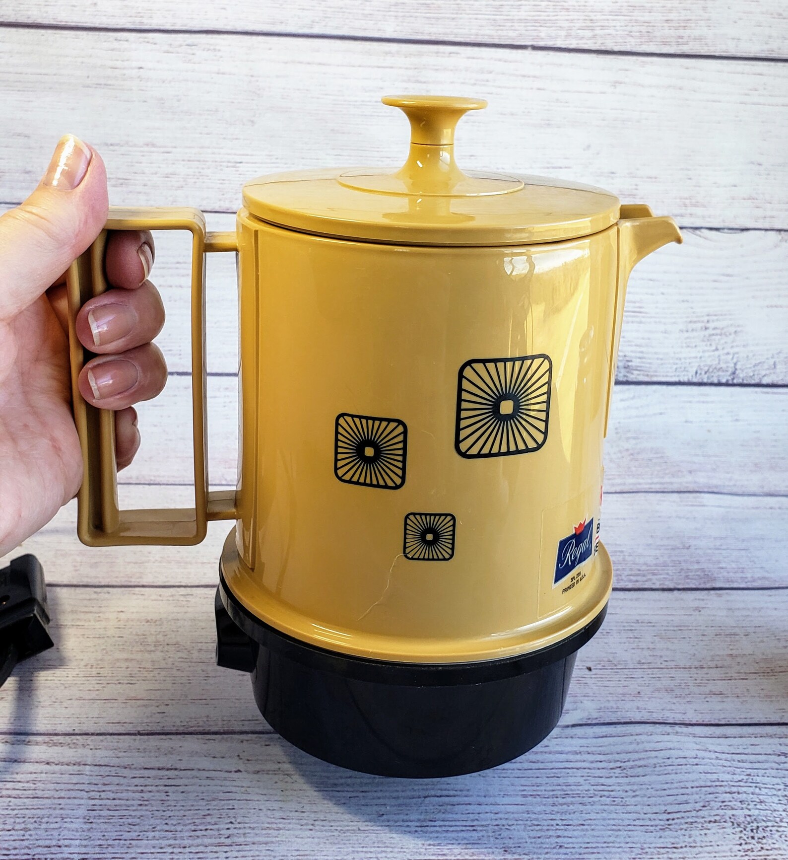 Vintage Hot Water Kettle by Regal Ware USA Retro Kitchen Etsy