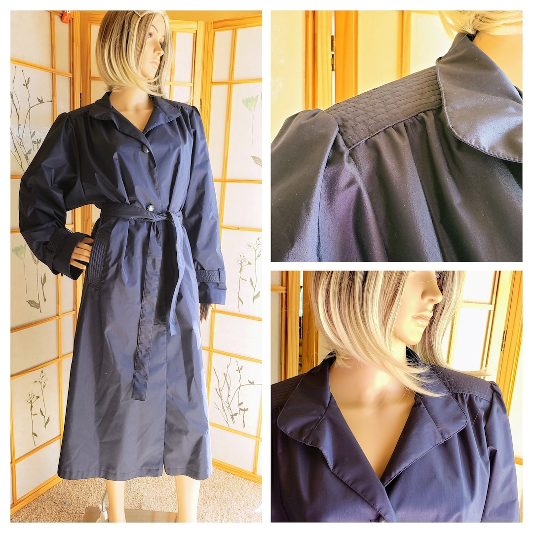 belted raincoat