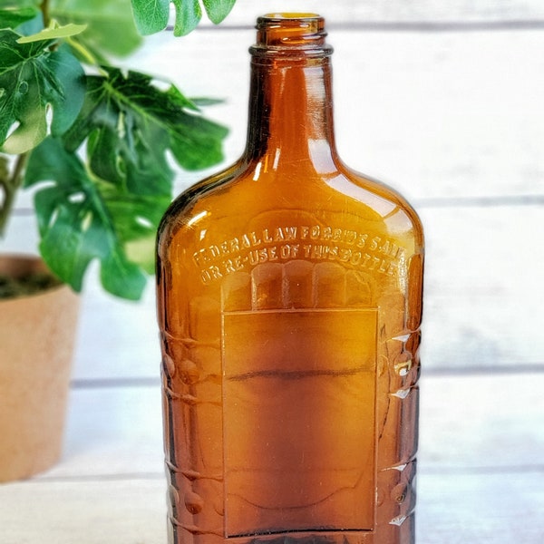Antique Empty Liquor Etsy