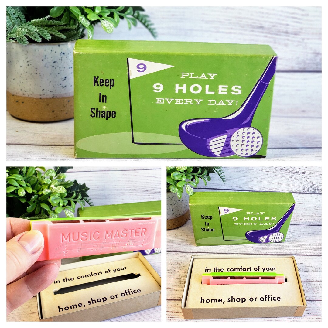 Vintage Gag Gift Golden's Magic Wand California Harmonica Etsy