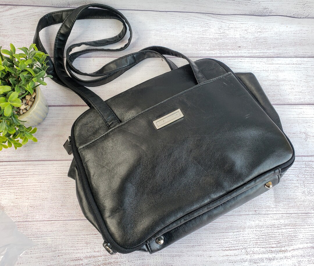 Vintage Genuine Leather Shoulder Bag by Hush Puppies, Multiple