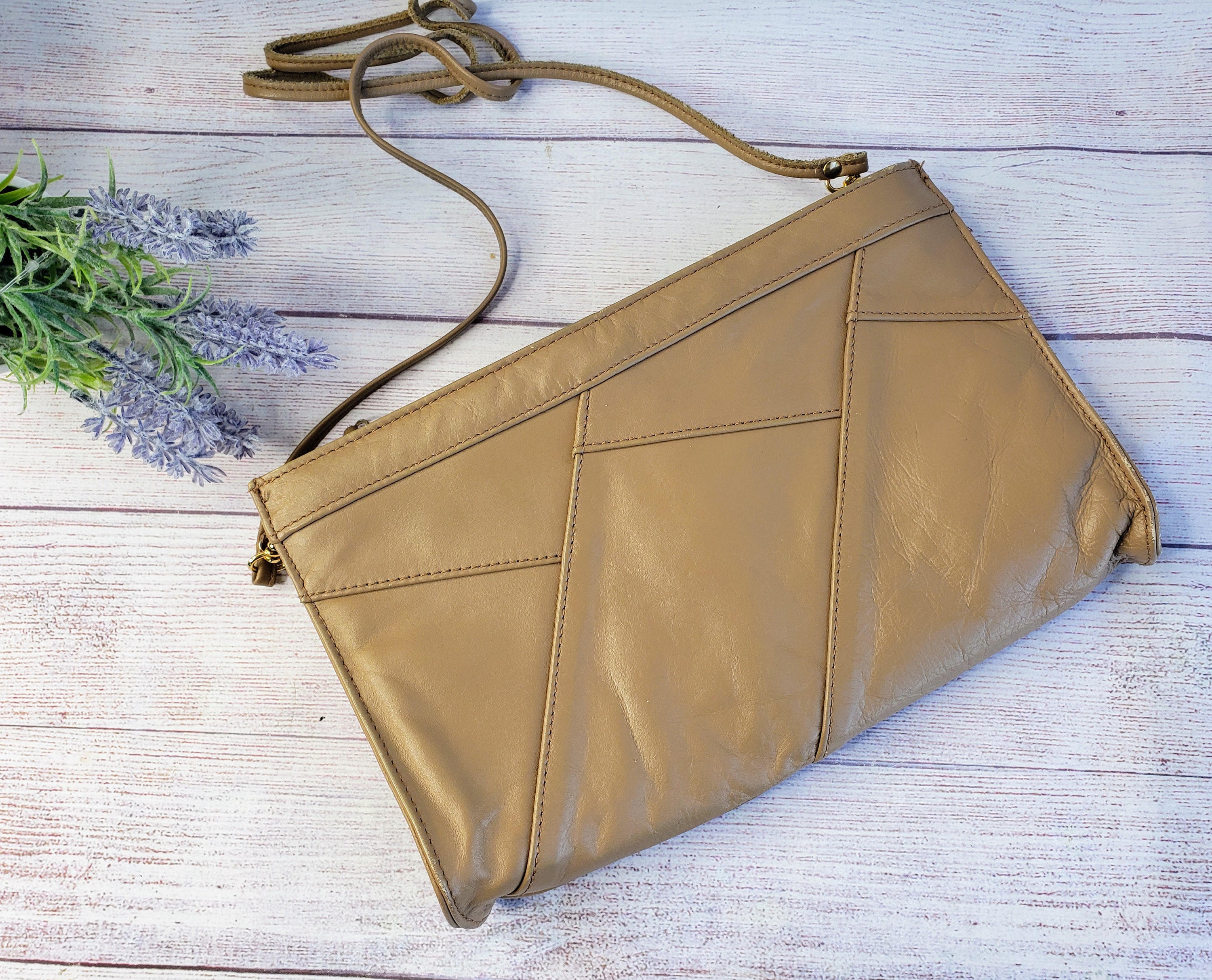 LOUIS CARDY Leather Slingbag, Women's Fashion, Bags & Wallets