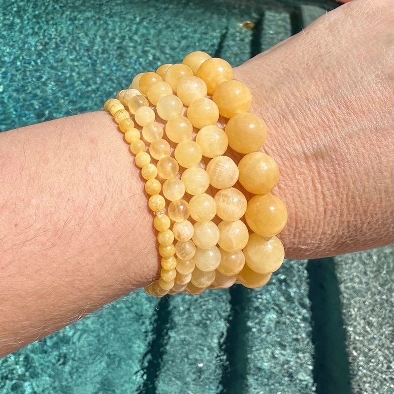 Calcite Bracelet - Etsy