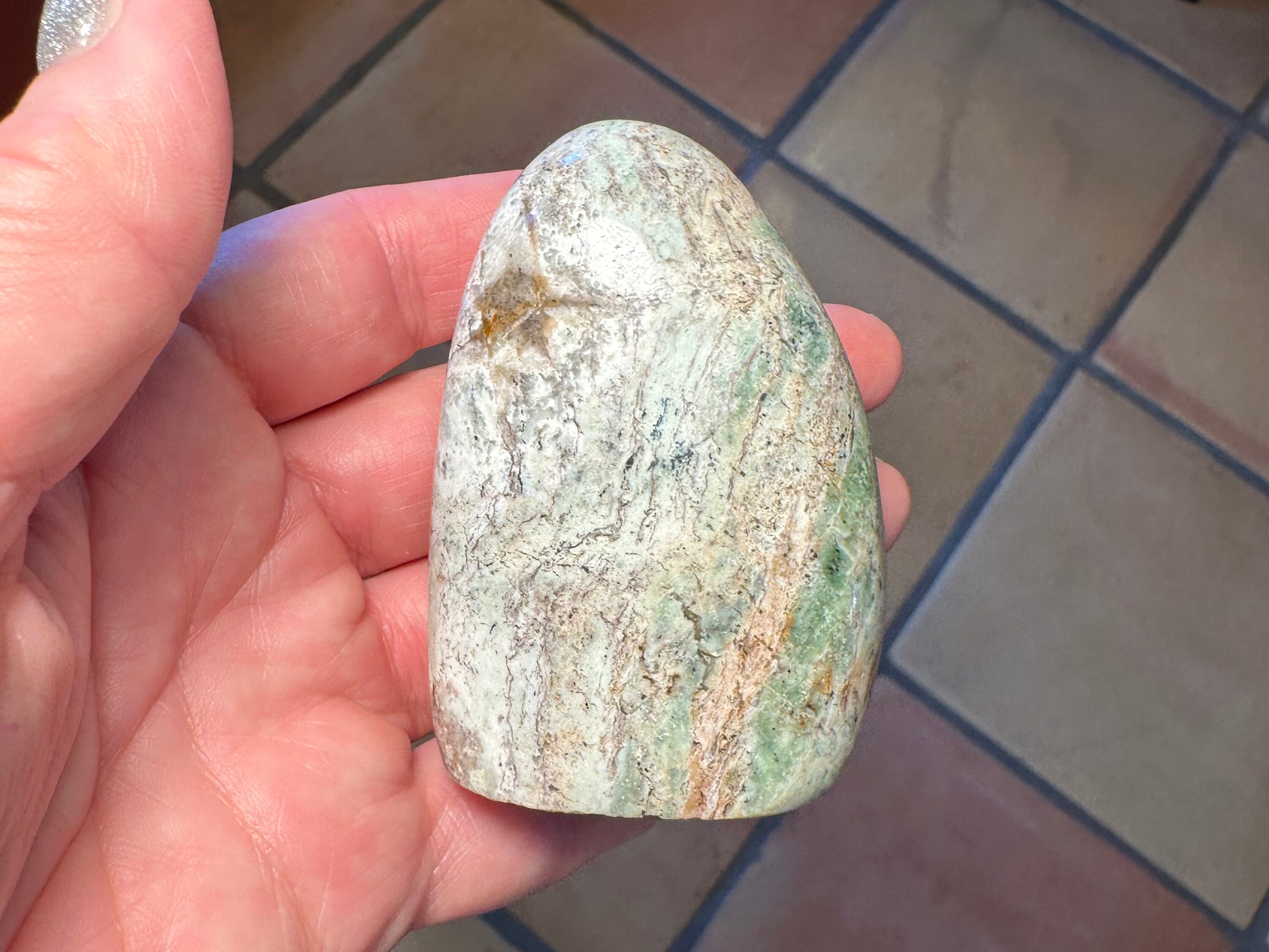 Garnierite Freeform - 5.4 Oz - 2x2.75x1.25