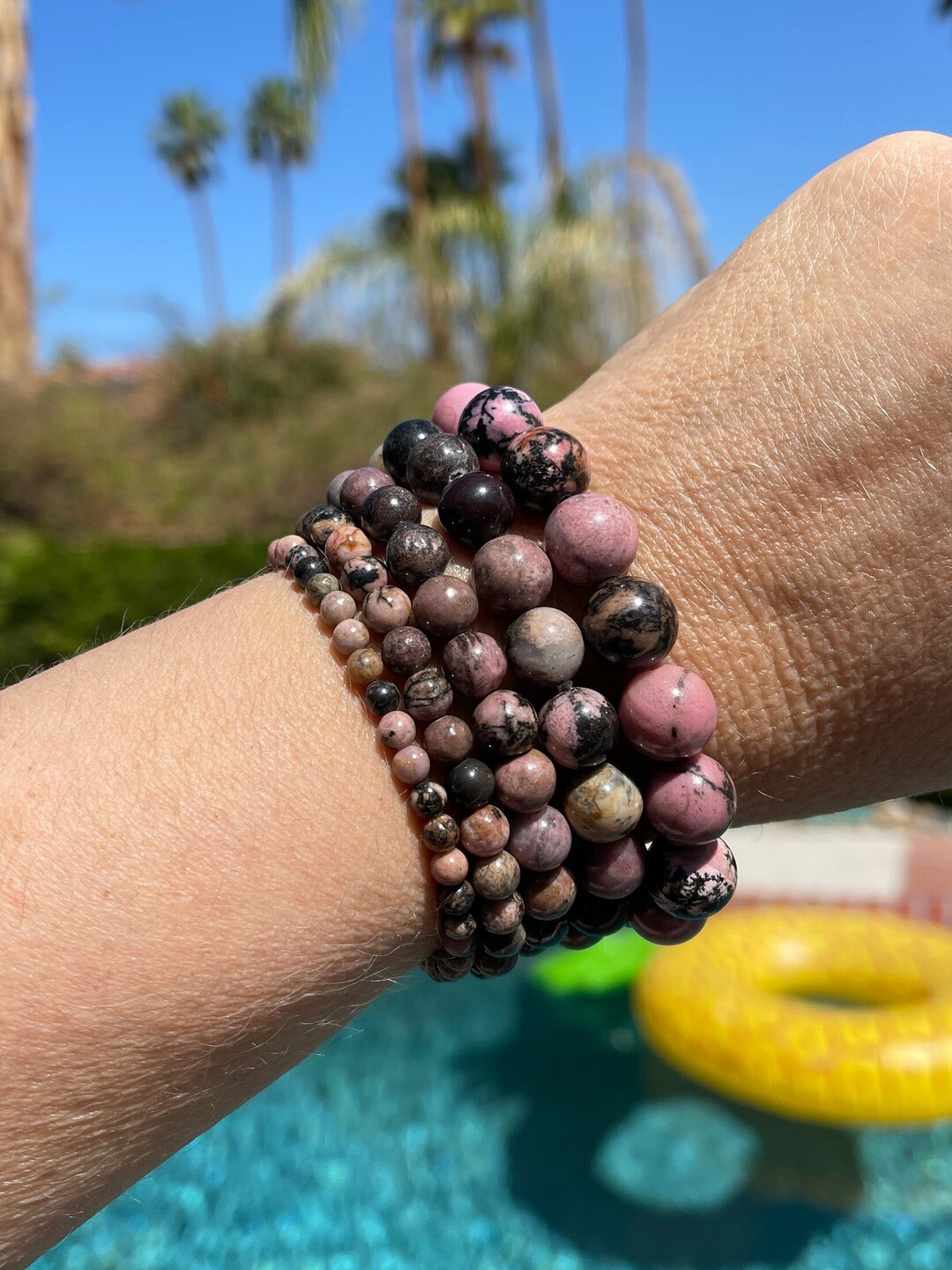 Bracelet rhodonite new arrivals