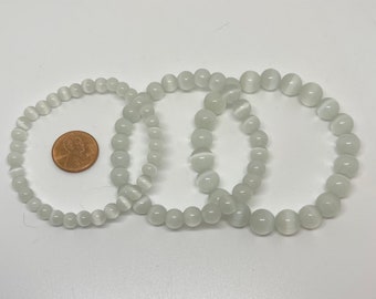 Bracciale pietra dura Onice nero Occhio di gatto | May Amarillo