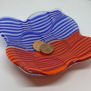 Fusing Glas Schüssel / Schale - 10x10cm