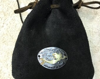 Leather medicine pouch
