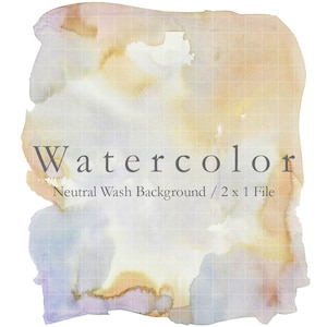 AQUAREL Warme Neutrale Achtergrond Clip Art - Roest - Blauw Grijs - Kaart - Textuur - Antiek - Droom - Verouderd - Handgeschilderd - Download - JPG, PNG