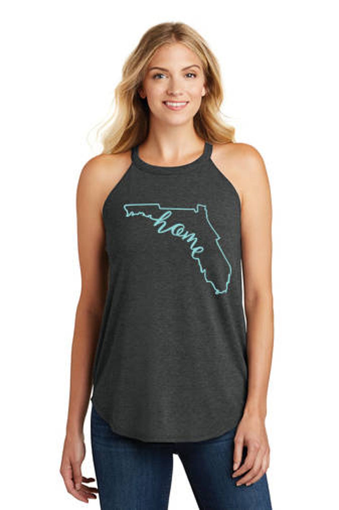 Home Tank Florida Home Tank Florida Home Halter Southern Etsy
