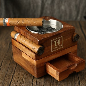 Scatola regalo personalizzata per lo sposo, proposta del testimone di nozze, regalo per il padre della sposa, scatola regalo per sigari, regalo per il padre dello sposo, porta sigari in vetro da whisky