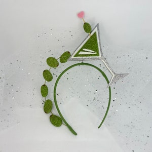 Olive martini inspired headband