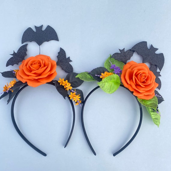 Ecuupas Hexenhut Stirnband Mit Spinnennetz – Halloween Haarreif In Orange Für Damen, Mädchen & Kinder – Party-Kopfschmuck