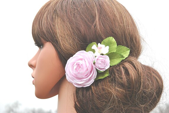 Camelia flower hair wire wrap. Handmade. DIY Red Camellia Hairpin | Ronghua Craft Tutorial for  main image 4