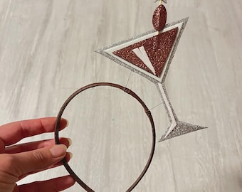 Espresso martini inspired headband