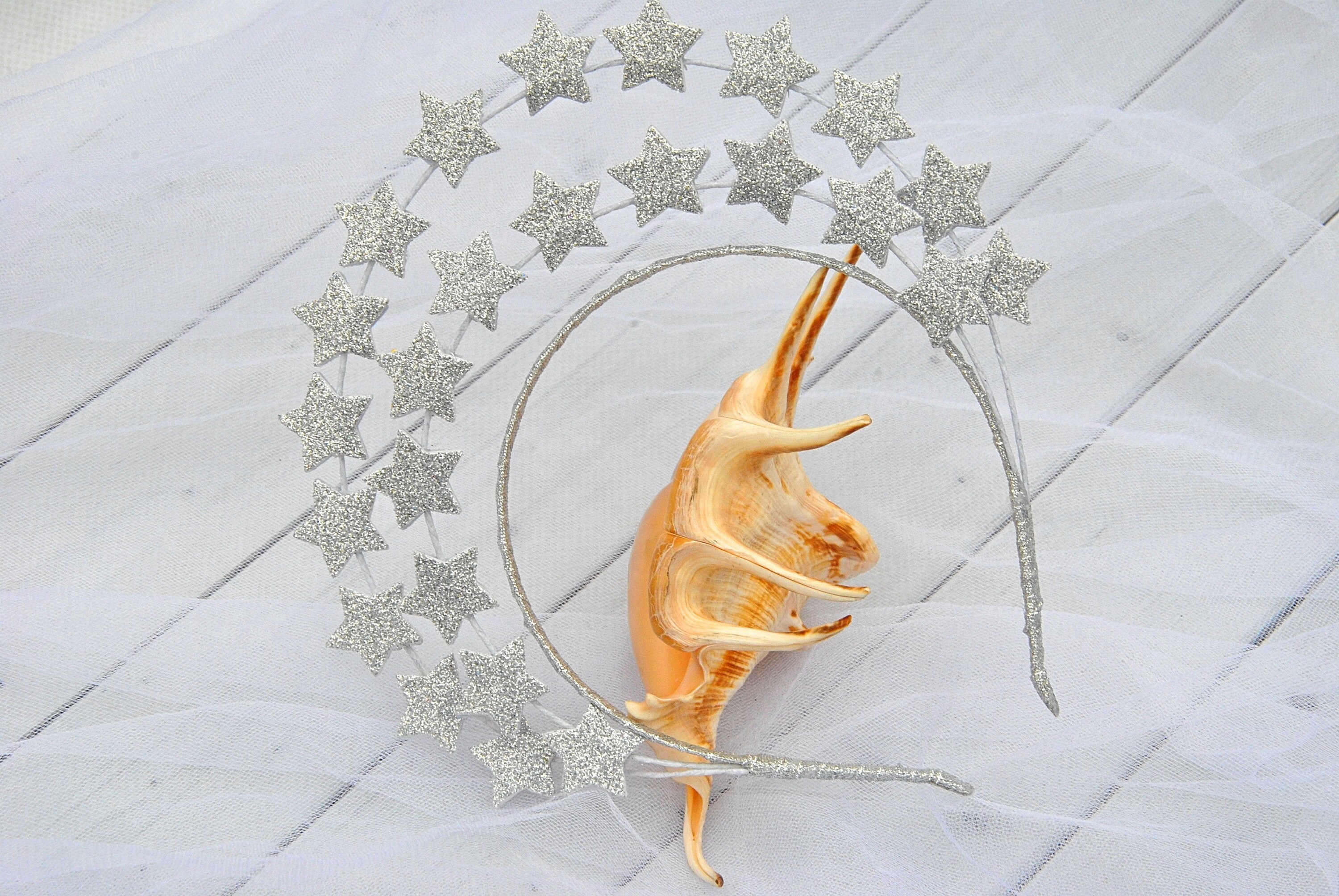 Star Mini Hat Crown Magic Gold