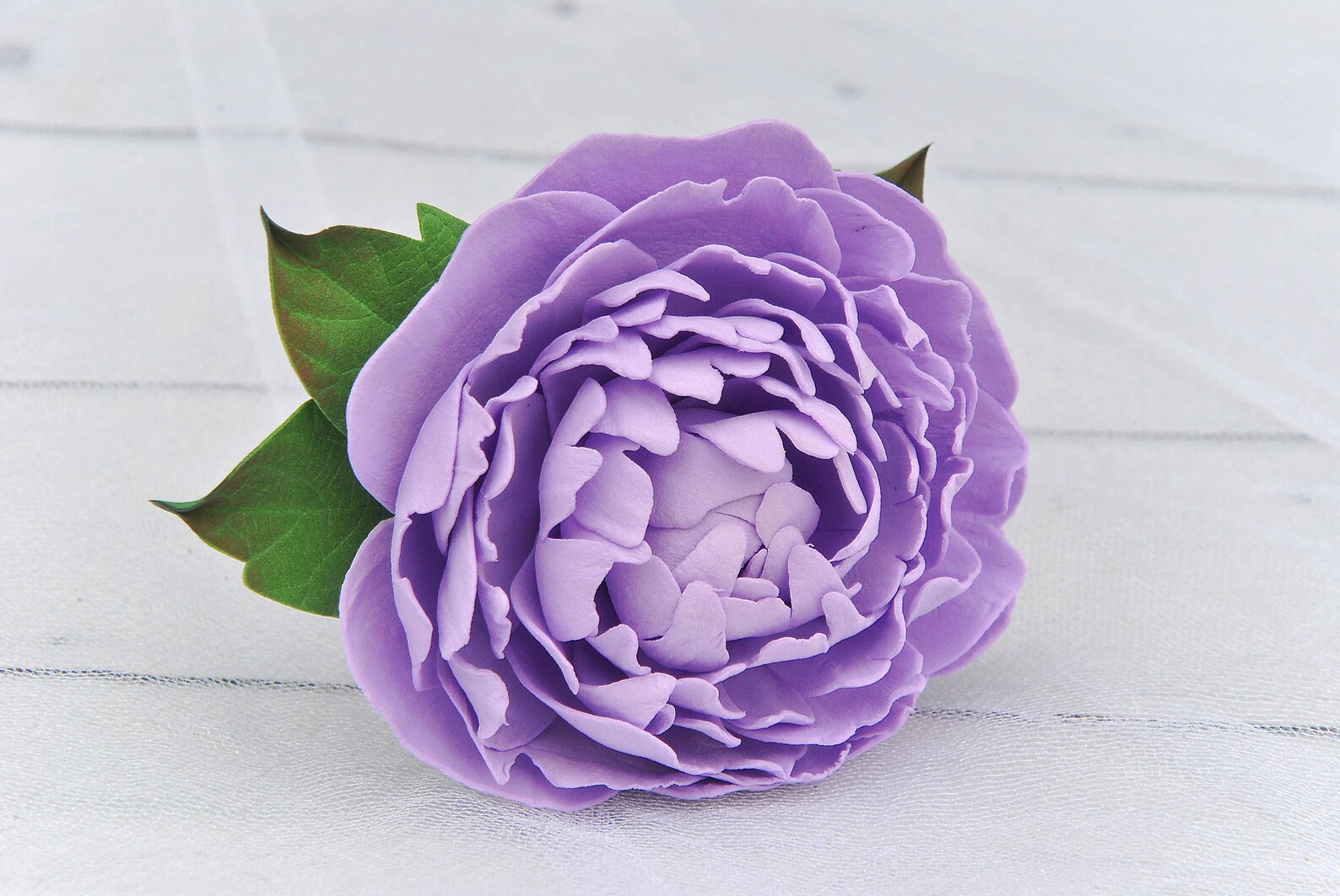 Peony Hair Clips for Bride Wedding Flower Hair Clip Real Touch Etsy