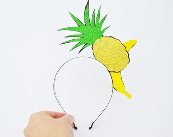 Erdbeer-Stirnband Für Partys – Süßer Haarschmuck Für Hawaii, Karneval & Feiern