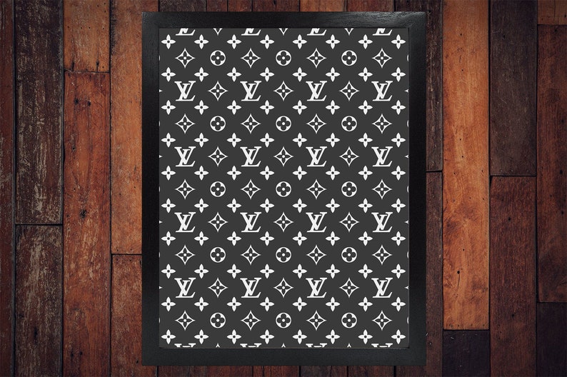 Louis Vuitton Pattern Wall Art Louis Vuitton Print