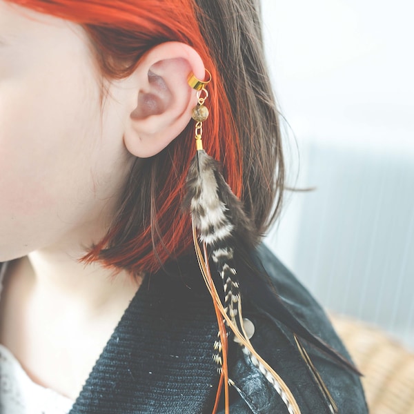 Feather Ear Cuff Etsy