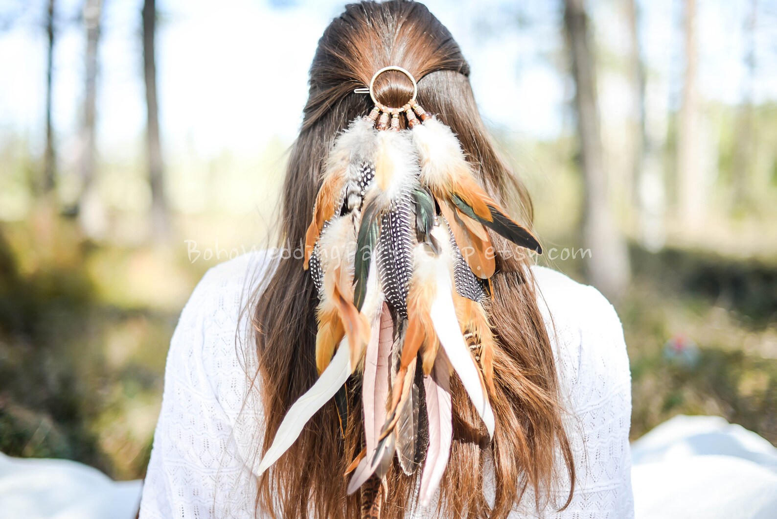 headpiece feather