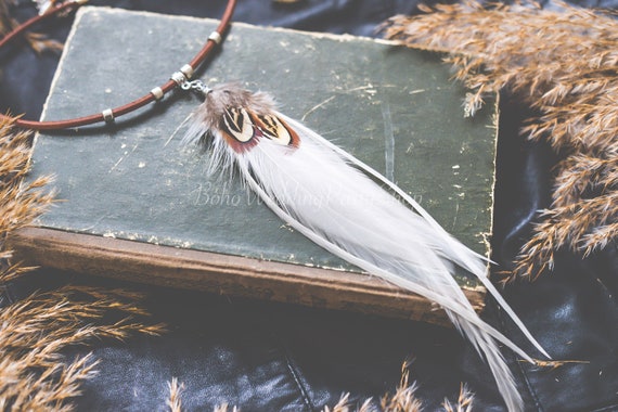Feather Necklace, Feather Pendant, Feather Charm, Feather Pendant