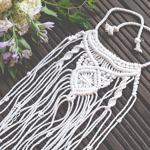 Makramee Bouquet Wrap, Hochzeit Blumenverpackung, Makramee Wrap, Boho Hochzeit, Boho Bouquet Wrap, Boho Braut Accessoires, Vasenabdeckung, Glasverpackung