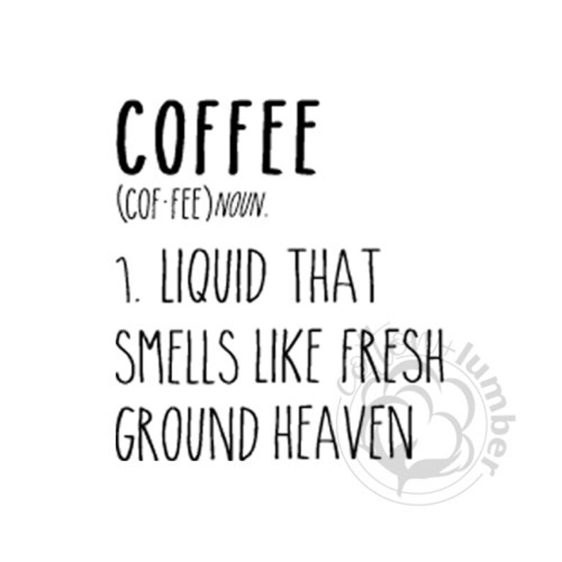 Coffee cof-fee noun Mug, Ground Heaven, Dishwasher & Microwave Safe, 15 oz Premium Ceramic Mug image 2