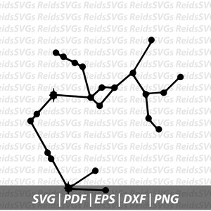 Boogschutter sterrenbeeld SVG | Cricut | silhouet | Snijmachines