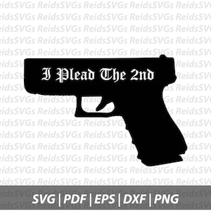 2nd Amendment SVG for Cutting machines, Instant Download, Cricut, Silhouette