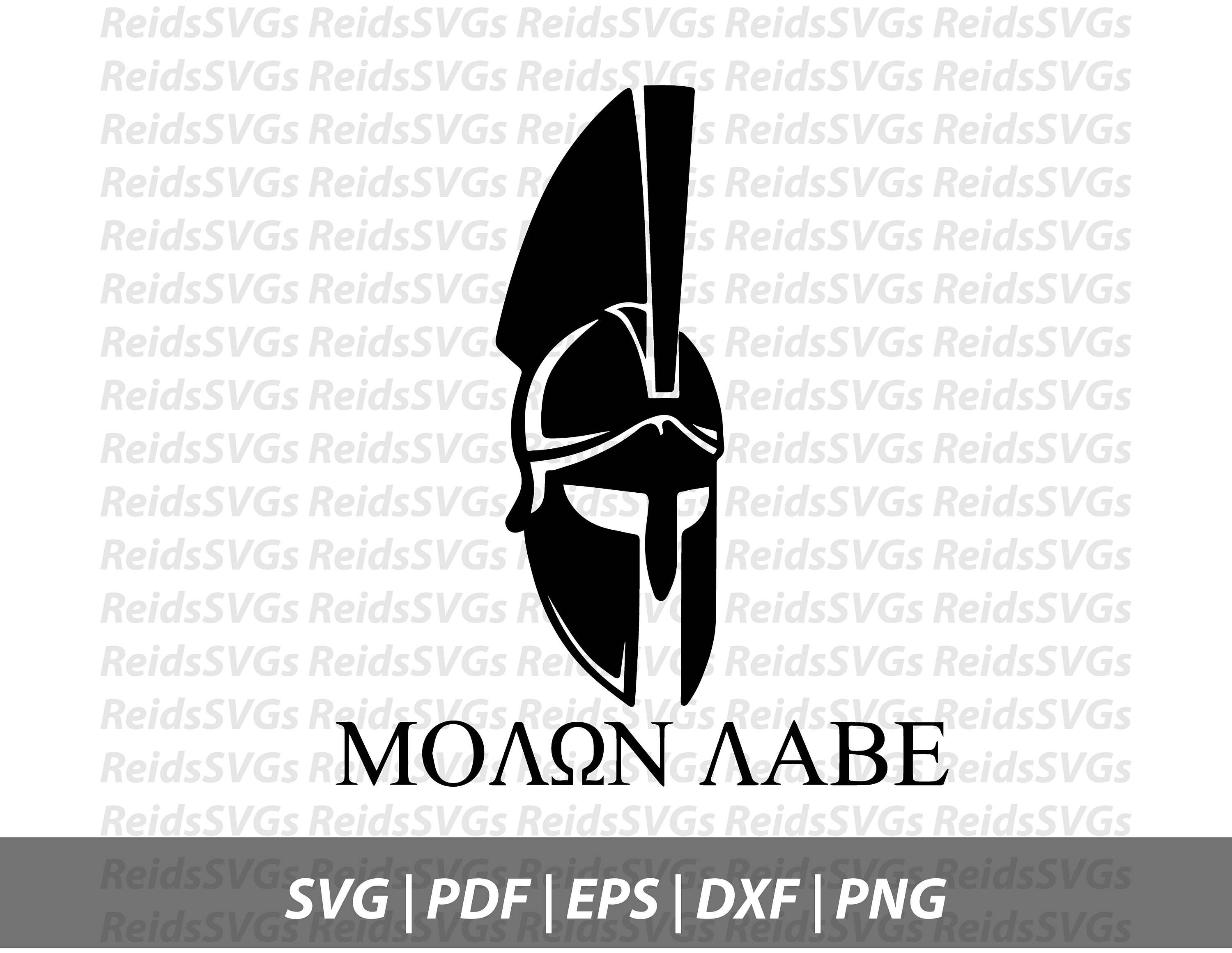 Molon Labe SVG for Cutting Machines | Etsy
